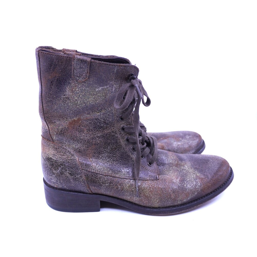 Wolverine 1000 Mile Boots Women's Size 9 Brown Distressed Leather Made in USA
